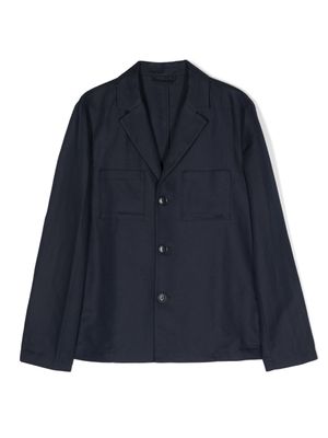 Emporio Armani Kids blazer à boutonnière - Bleu