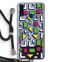 8-bit N°4: Samsung Galaxy A20s Transparant Hoesje met koord