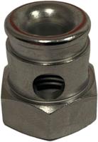 Geleidingsmoer Sturmey Archer rechts voor as voor S3X naven - kort - HMN420