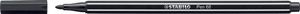 STABILO Pen 68 viltstift, zwart