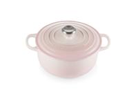 LE CREUSET - Signature - Braadpan rond 20cm 2,40l Shell Pink - thumbnail