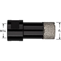 Rotec Graniet tegelboorkroon M14 opname 18 mm PREMIUM - 7574018 - 757.4018