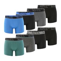 Phil & Co Phil & Co Boxershorts Heren 8-Pack Effen Kleur Assorti #34