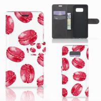 Samsung Galaxy S8 Plus | Book Cover | Pink Macarons