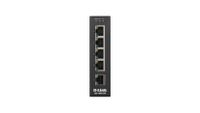 D-Link DIS‑100G‑5W Unmanaged L2 Gigabit Ethernet (10/100/1000) Zwart - thumbnail