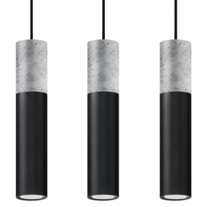 Hanglamp BORGIO 3L zwart
