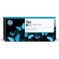 HP 764 zwarte DesignJet fotoinktcartridge, 300 ml