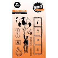 Studio Light • grunge collection clear stamp ballon man