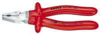 Knipex Kracht-Kombitang verchroomd dompelisolatie, VDE-getest 225 mm - 0207225