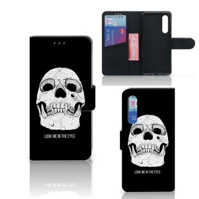 Telefoonhoesje met Naam Xiaomi Mi 9 SE Skull Eyes Telefoonhoesje met Naam Xiaomi Mi 9 SE Skull Eyes