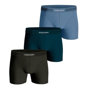 Bjorn Borg Boxershorts premium cotton 3-pack blauw