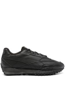 PUMA baskets Blacktop Rider en cuir artificiel - Noir