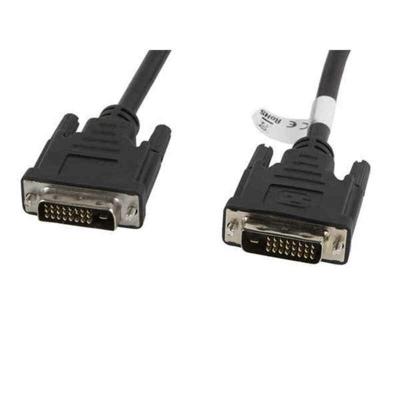 DVI-kabel Lanberg Mannelijk/Mannelijk Zwart Afmeting 1,8 m