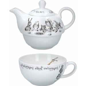 V&A - Tea for One Theepot Set, Porselein, 0.25 L - V&A | Alice in Wond