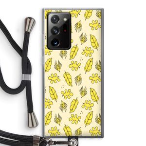 Herfst: Samsung Galaxy Note 20 Ultra / Note 20 Ultra 5G Transparant Hoesje met koord