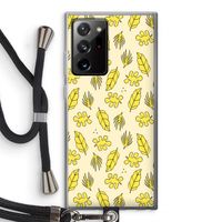 Herfst: Samsung Galaxy Note 20 Ultra / Note 20 Ultra 5G Transparant Hoesje met koord