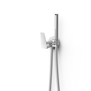 Bidetkraan met handdouche Tres Canigó | Opbouw | Mengkraan | 1-hendel | Chroom