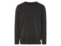 LIVERGY Heren shirt met lange mouwen (M, Grijs)