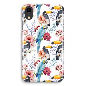 Bloemen tukan: iPhone XR Volledig Geprint Hoesje