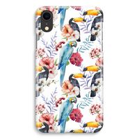 Bloemen tukan: iPhone XR Volledig Geprint Hoesje