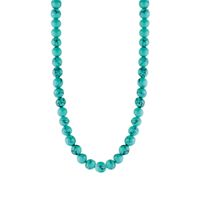 TI SENTO - Milano 3916TQ Ketting Turquoise 4 mm zilver 38-48 cm - thumbnail