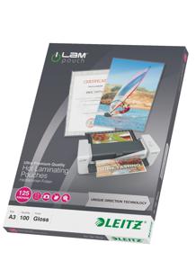 Leitz Ilam lamineerhoes ft A3, 250 micron (2 x 125 micron), pak van 100 stuks