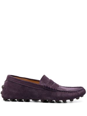 Tod's mocassins Gommino en daim - Violet