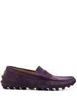 Tod's mocassins Gommino en daim - Violet - thumbnail