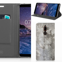 Nokia 7 Plus Standcase Beton Print - thumbnail