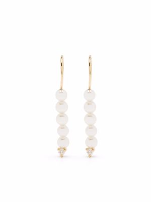 Mizuki boucles d'oreilles Sea of Beauty en or 14ct serties de perles Akoya