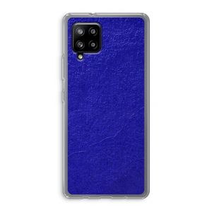 Majorelle Blue: Samsung Galaxy A42 5G Transparant Hoesje