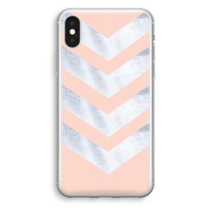 Marmeren pijlen: iPhone XS Transparant Hoesje