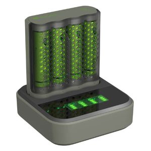 GP M451 batterijlader + 4x ReCyko AA 2600mAh + docking station