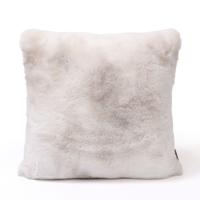 Linde Offwhite Faux Fur Kussen Vierkant S