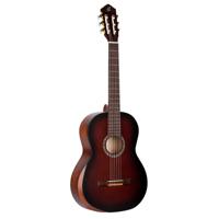 Ortega R55DLX-BFT Family Pro Series Full-size Guitar Bourbon Fade klassieke gitaar met armsteun