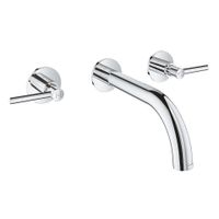 Grohe Atrio Wastafelmengkraan 3-gats 18 cm Chroom