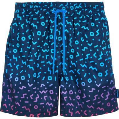 Playshoes zwemshort Allover Blauw-158-164