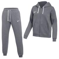 Nike Park 26 Fleece Vest Joggingpak Dames Donkergrijs Wit