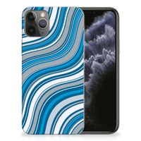 Apple iPhone 11 Pro TPU bumper Waves Blue - thumbnail
