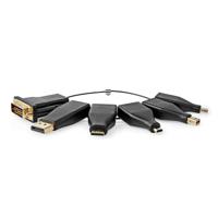 Nedis CCGB34999BK video kabel adapter DVI HDMI Zwart