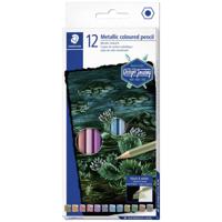 Staedtler Kleurpotlood metallic 146M Zeshoek zacht 146M C12 12 stuk(s) - thumbnail