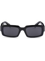 Prada Eyewear lunettes de soleil rectangulaires Symbole - Noir - thumbnail