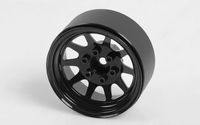 RC4WD OEM Stamped Steel 1.9 Beadlock Wheels (Black) (Z-W0210)