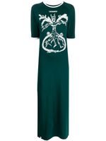 Charles Jeffrey Loverboy robe Baby à coupe longue - Vert