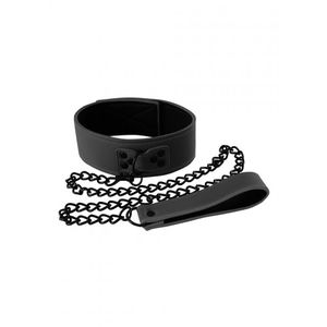 NS Novelties - Renegade Bondage Halsband Met Ketting