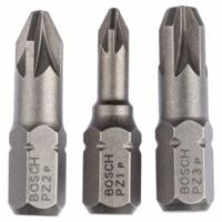 Bosch Accessories 2607001753 Kruis-bit PZ 1, PZ 2, PZ 3 Extra hard D 6.3 3 stuk(s) - thumbnail