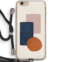 Geo #3: iPhone 6 PLUS / 6S PLUS Transparant Hoesje met koord