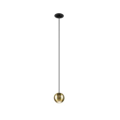 SLV Inbouw hanglampDysko zwart met goud - 1010359