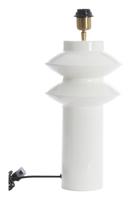 Light & Living Tafellamp 'Petch' 40cm, kleur Wit (excl. kap)