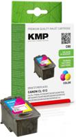 KMP Inktcartridge vervangt Canon CL-513 Compatibel Cyaan, Magenta, Geel C80 1512,4530 - thumbnail